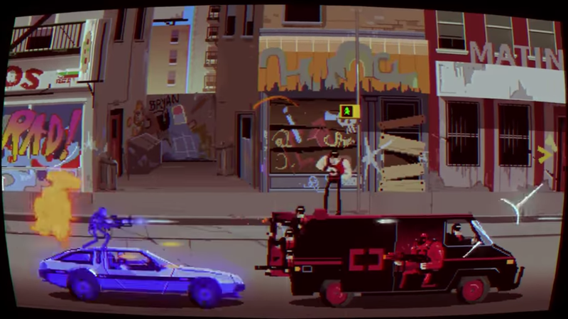 Illustration for article titled Narita Boy Is A Cyberpunk Game Inspired By TV Scanlines